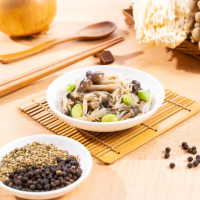 【蘭揚食品】義式奶油野菇500G-植物五辛素(蔬食/素食/料理包/調理包/小菜)