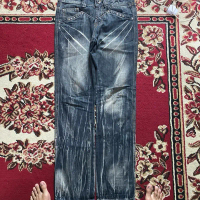 Jeans petir piton Celana Pria