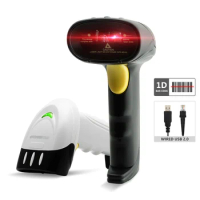 USB Handheld Barcode Scanner Plug and Play 1D Laser scanner barcode Wired Barcode Scanner
