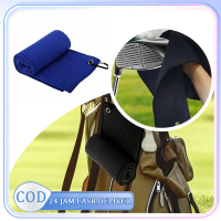 Handuk Microfiber Untuk Golf Satu Lubang Carabiner Alat Kebersihan Handuk Kain Golf