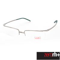 【ZeroRH+】義大利LIMBO個性方框光學鏡框(銀色 RH077_02)