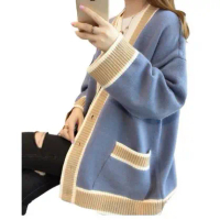 Cardigan Rhein Oversize Soft Knit Import Tebal // cardigan oversize // cardigan korea Panjang Knitwe