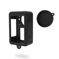 Camera Silicone Protective Case Lens Cover For DJI OSMO ACTION 3 Camera Accessories Anti Scratch Protective Case Cover Sleeve