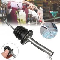 Stainless Steel Wine Liquor Pourer Wine Bottle Pourer Stopper Oil Bottle Pourer Dispenser Leak-proof Stopper