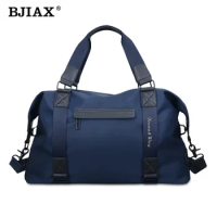 BJIAX Business Trip Travel Bag Men Portable Travel Bag Luggage Training Bag Sports Fitness Bag Dry Wet Separation Large Capacity