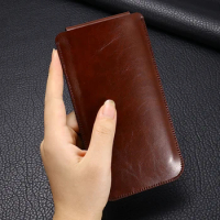 for Sony Xperia 1 II 10 II 5 II 8 Leather For Sony Xperia XZ2 XZ3 XA2 Case storage bag liner bag mobile phone bag Sleeves cases