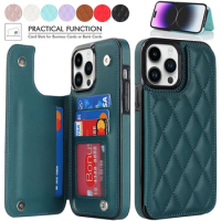 Leather Retro Card Holder Flip Cover for Samsung Galaxy S23 S22 S21 S20 FE Ultra Plus A54 A14 A53 A13 A73 A72 A52s A12 A71 A51