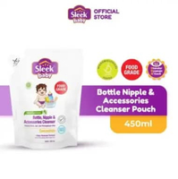 SLEEK BABY BOTTLE, NIPPLE AND ACCESSORIES CLEANSER POUCH | SABUN CUCI BOTOL BAYI, DOT BAYI, PERALATA