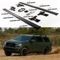 Fit for Toyota Sequoia 2023 2024 Deployable Electric Running Board Nerf Bar Step