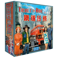 鐵道任務 倫敦 Ticket to Ride: London 繁體中文版 高雄龐奇桌遊 桌上遊戲專賣 玩樂小子