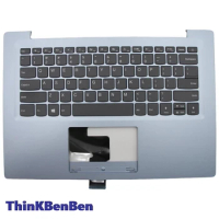 US English Blue Keyboard Upper Case Palmrest Shell Cover For Lenovo Ideapad S130 14 130s 14 14IGM 120s 14 14IAP 5CB0P23759