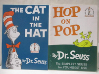 【書寶二手書T9／少年童書_PBC】HOP on Poo_The Cat in the Hat_2本合售_附光碟