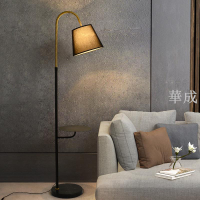 獨特設計 燈具    創意置物架落地燈現代簡約客廳沙發立式檯燈溫馨臥室床頭燈具