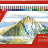 Caran d'Ache Pablo Colored Pencil Set Of 120 Metal Box (666.420)