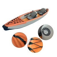 Inflatable Kayak Canoe Water Sports Rafting Boat Folding Boats 420*75*38CM
