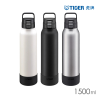 TIGER 虎牌 抗菌加工大容量運動型不鏽鋼保冷瓶1.5L(MTA-B150)