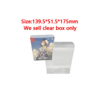 Clear Transparent PET Protection Box For SWITCH NS Atelier Ryza 1 2 Bundled Japanese Version Collection Protection Display Box