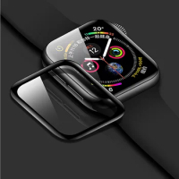 Tempered Glass For Apple Watch 4 44mm 40mm iWatch band 42mm 38mm 3D 9H Screen Protector case watch 3 42/38 mm Accessories