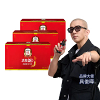 【正官庄】活蔘28D 3盒組-100mlx10瓶/盒(無附提袋)