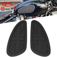 【現貨】適用凱旋T100 T120 BOBBER STREET SPEED TWIN改裝復古車油箱側貼々