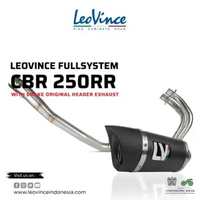 Knalpot Leovince Fullsystem CBR250RR CBR 250RR CBR 250 RR With Header Drake Original LV Pro Carbon
