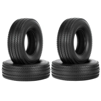 4Pcs 25Mm Twist Tire For 1/14 Tamiya RC Semi Tractor Truck Tipper MAN King Hauler ACTROS SCANIA Upgrade Parts