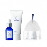 【TAKAMI】官方直營 角質養護全明星保養組(潔顏乳80g+小藍瓶30ml/前導精華)