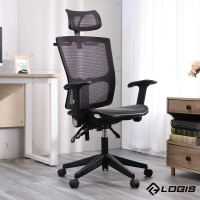 【LOGIS】多功能人體工學電腦椅(電腦椅 辦公椅 人體工學椅 全網椅 多功能椅 電競椅 家用椅)