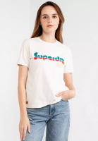 Superdry Retro Flock Relaxed T-Shirt