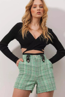 Alacati Chanel Fabric Shorts