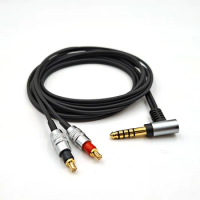 For Audio Technica ATH-MSR7B SR9 WP900 AP2000Ti ES750 A2DC Replaceable 4.4mm 2.5mm Balanced Single Crystal Copper Upgrade Cable