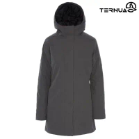 【城市綠洲】TERNUA 女環保紗防水透氣連帽保暖外套1643071 /城市綠洲（登山、旅遊、都市穿搭） 5775灰色-M