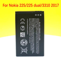 100% New BL-4UL 1200mAh Battery For Nokia Asha 225 225 dual/3310 2017 RM-1011 1012 1126 1172 TA-1030 +Tracking number