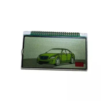 LCD display for Russian Logicar 2 way Car Alarm System Scher-Khan Logicar 1/2 lcd remote control Key Fob Chain Scher Khan