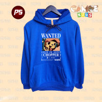 Jaket Anak Chopper Wanted Bounty One Piece Straw Hat