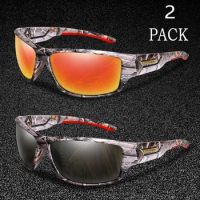 LOISRUBY Polarized Cycling Sunglasses Camouflage Driving Outdoor Sports Fishing Running Goggles UV400 Tacakle Eyewear