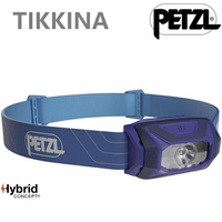 Petzl TIKKINA 300流明 頭燈/登山露營/戶外照明 E060AA01 藍色