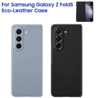 Eco-Leather Case Cover For Samsung Z Fold 5 Fold5 Soft Silky Touch Full Protective Shell For Galaxy Z Fold5 5G
