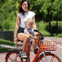 TWTOPSE Folding Bicycle Child Saddle Safety Seat For Brompton 3SIXTY PIKES Dahon MTB Mountain Bike Kids Portable Chair Accessory