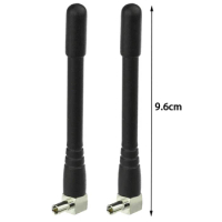 2pcs For Huawei E3372 EC315 EC8201 PCI Card USB Wireless Router 4G WiFi Antenna 3G 4G Antenna With CRC9 Router Antenna