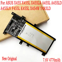 New Original 7.6V 37WH C21N1401 Laptop Battery For Asus X455 X455L X455LA A455L A455LD A455LN F455L K455L X454W Y483LD