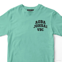 Haikyuu shirt Aoba T Johsai High School Short Sleeve Uniform Tops Oikawa Tooru Tee Costume