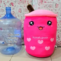 Boneka Boba Bubble Milk Tea Brown Sugar Giant VLTINE PINKTUA GIANT