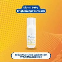 Kids & Baby Foaming Face Wash Brightening - Sabun Cuci Muka Wajah Foam Anak Bayi
