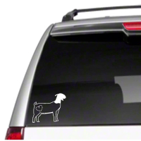 Love Boer Goat Car Vinyl Sticker Decal show meat FFA 4H farm nanny wether *J12*