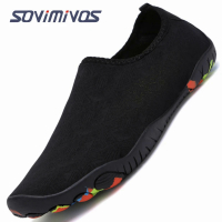 Men 'S Trail Running Shoes Minimalist Wide Toe  Barefoot Trainers รองเท้าน้ำสำหรับชายหาดสตรี Aqua รองเท้าว่ายน้ำ Shoes
