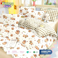 Bedcover Sprei All uk 180x200-120x200 Zootopia Katun Motif Jepang