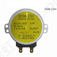 1 Pc Microwave Oven Synchronous Motor Tray Motor SSM-23H 6549W1S018A for lg Microwave Oven Parts Accessories