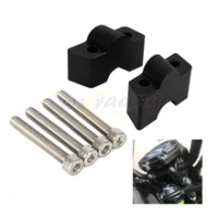 Sepeda Motor Stang Riser Handle Bar Mount Clamp Adaptor untuk Kawasaki ER6N ER-6N ER6F ER-6F Ini Adalah 6N 6F 2012 2013-2016 Z650 2017