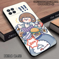 Case For OPPO RENO 4F - casing OPPO RENO 4F - RORO - Case Custom - Case Pro Camera - Softcase - Kesi